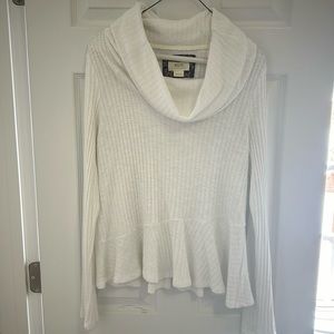 Maeve White Sweater